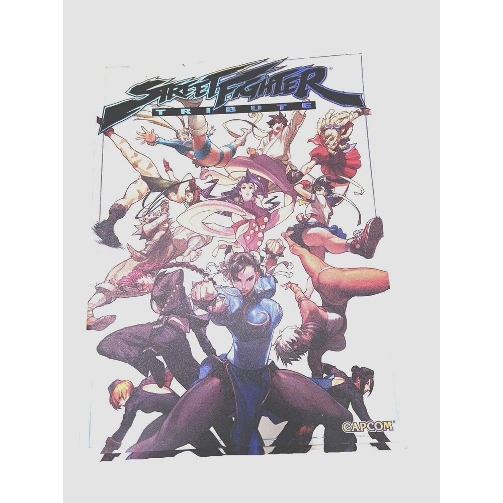 Street Fighter Tribute Art Book 2008 Capcom Udon Collectible Anime